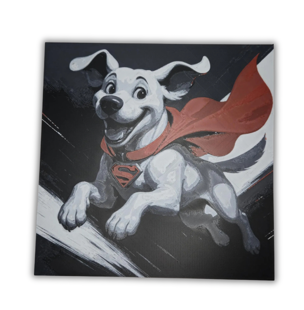 Krypto – DC Superdog Layered Poster