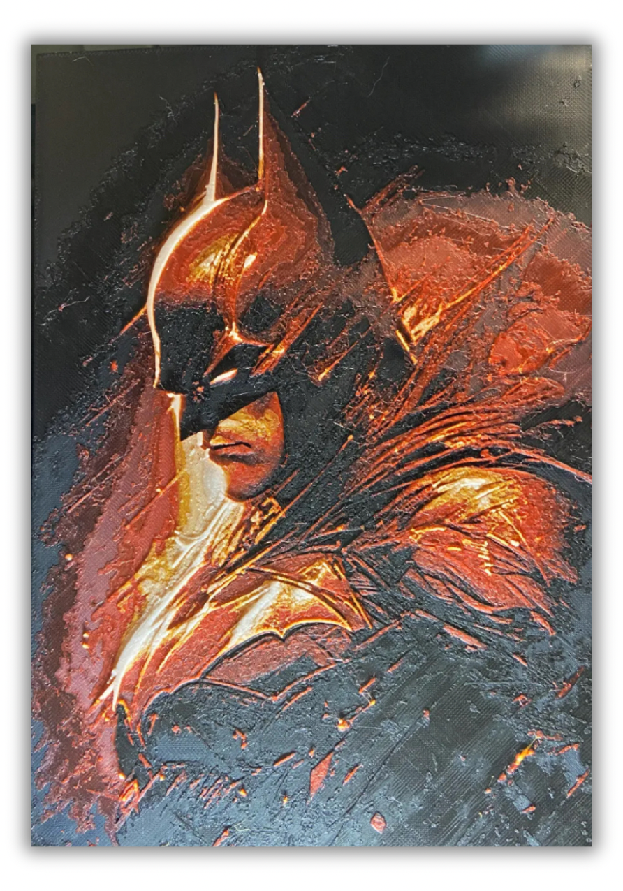 Batman – DC Inferno Knight Layered Poster