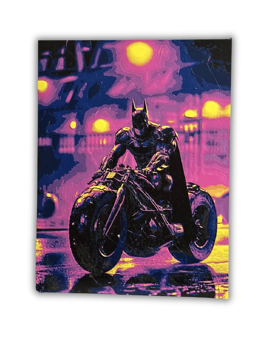 Batman – DC Neon Pursuit Layered Poster