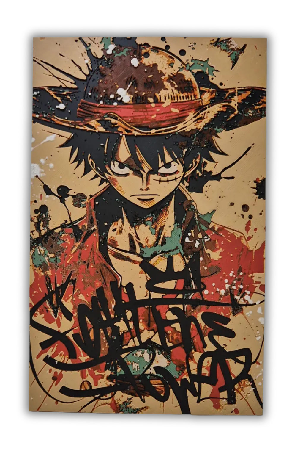Monkey D. Luffy – Graffiti Rebel Edition