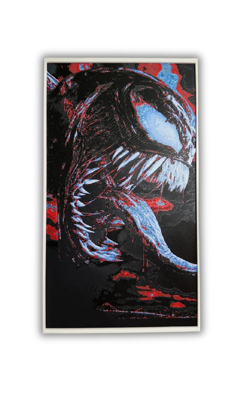 Venom – Marvel Symbiote Rage Layered Poster