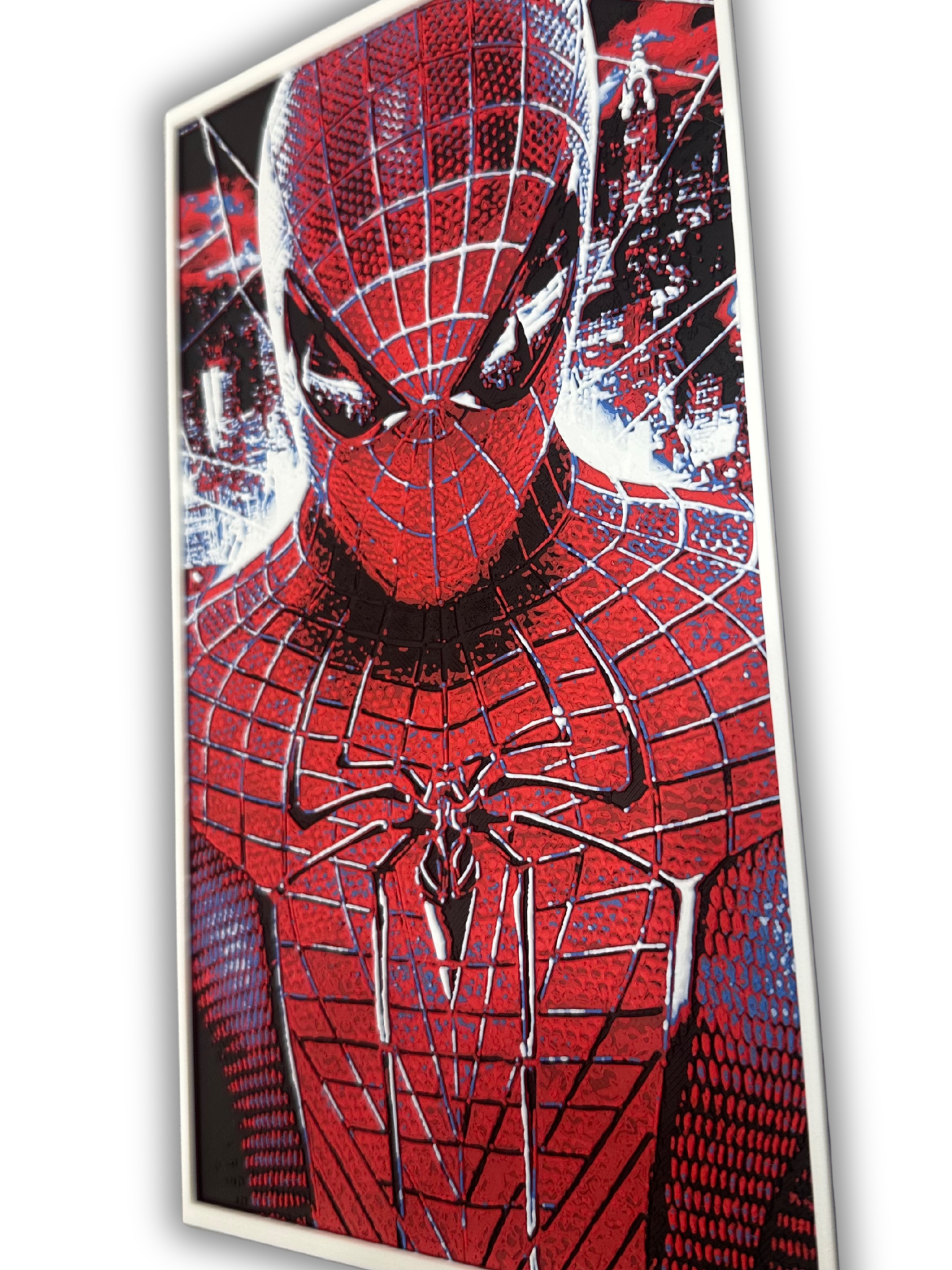 Spider-Man – Marvel City Skyline Layered Poster