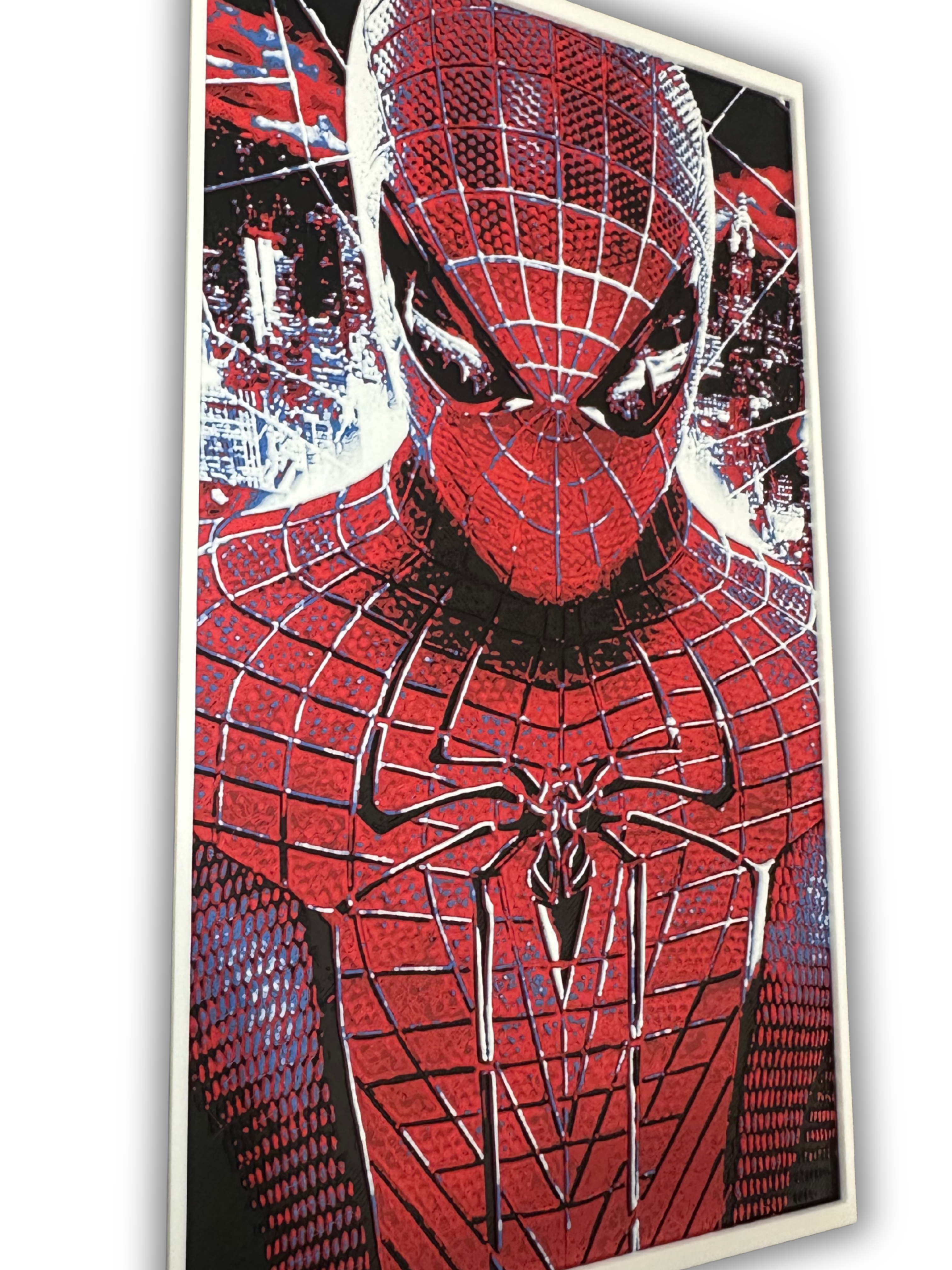 Spider-Man – Marvel City Skyline Layered Poster